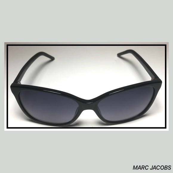 MARC JACOBS NEW Cat Eye Black Women’s Sunglasses - Picture 4 of 8